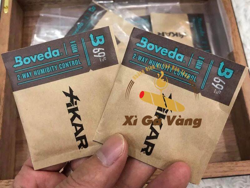 Mỗi túi giữ ẩm có thể bảo quản được 25 - 50 điếu cigar trong thời gian dài